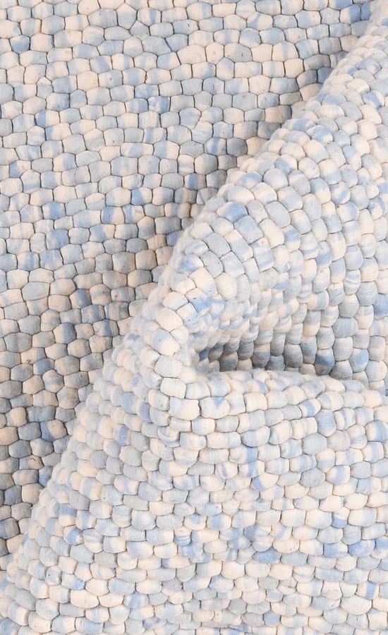 שטיח סטון תכלת | שטיח לחדר ילדים