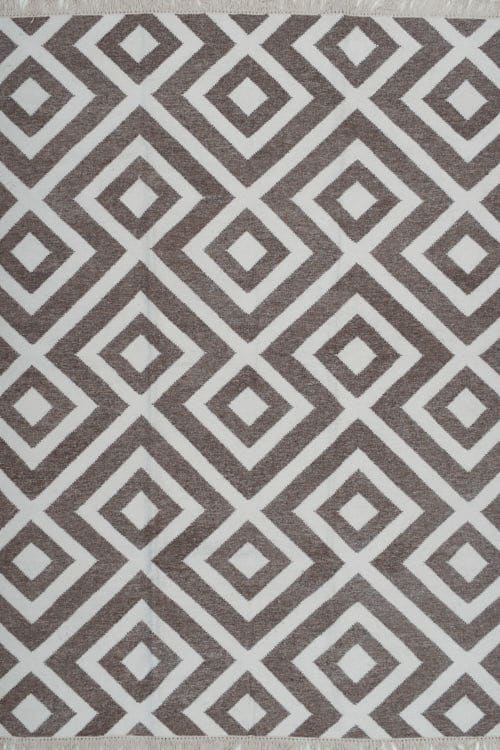 שטיח סופר אינקה 03 חום לבן