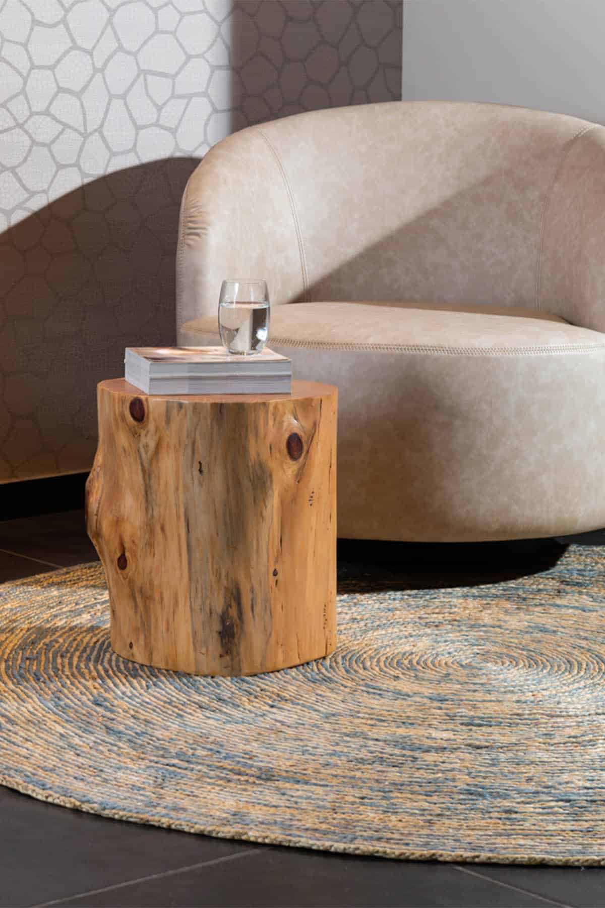 שטיח חבל פטאיה D5 עגול | שטיח קש