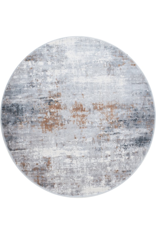 שטיח אפור גאיה B405E עגול