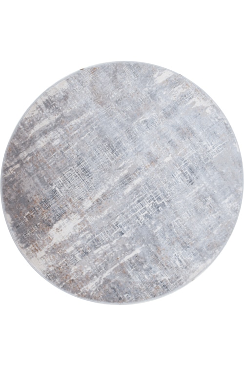 שטיח אפור גאיה B410E עגול