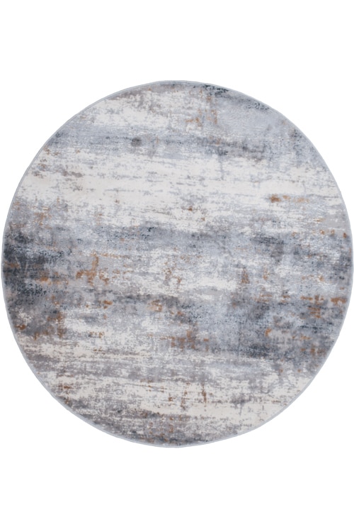 שטיח אפור גאיה B801A עגול