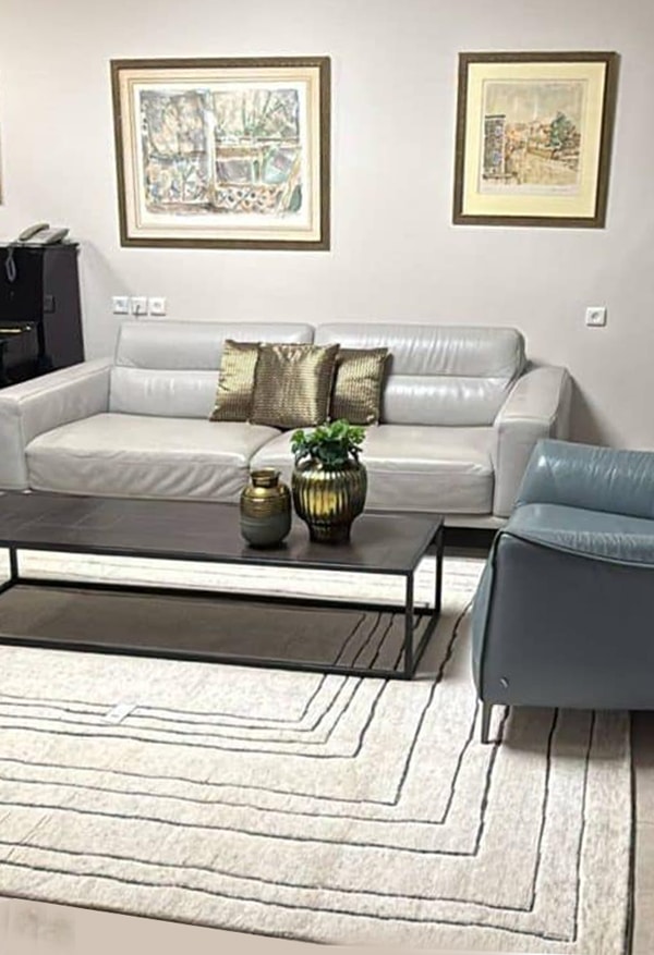 שטיח הרמוני DJ-1030 לבן