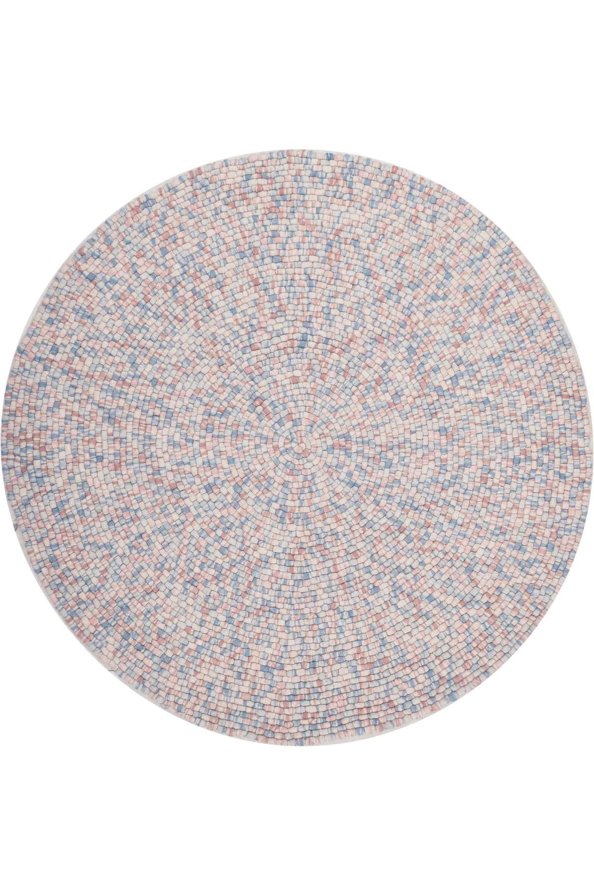 שטיח סטון צבעוני עגול