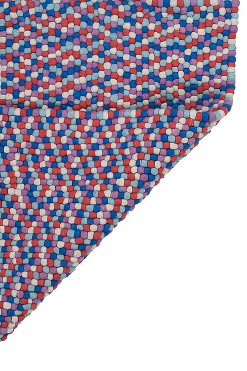 שטיח באבלס 09 | שטיח צמר צבעוני לחדר ילדים