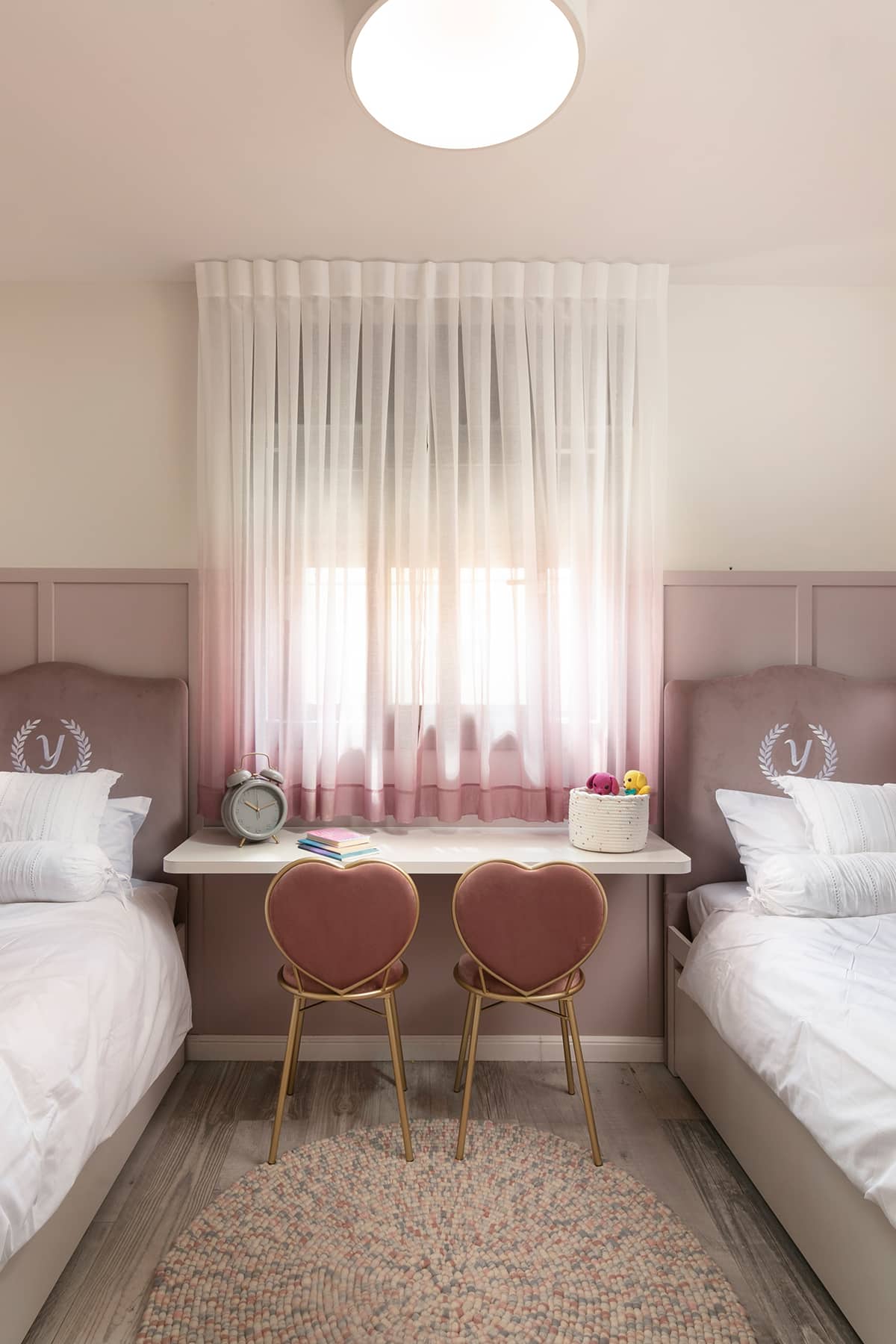 שטיח סטון צבעוני עגול