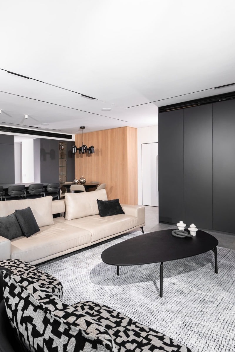 שטיח ואן שחור לבן black white