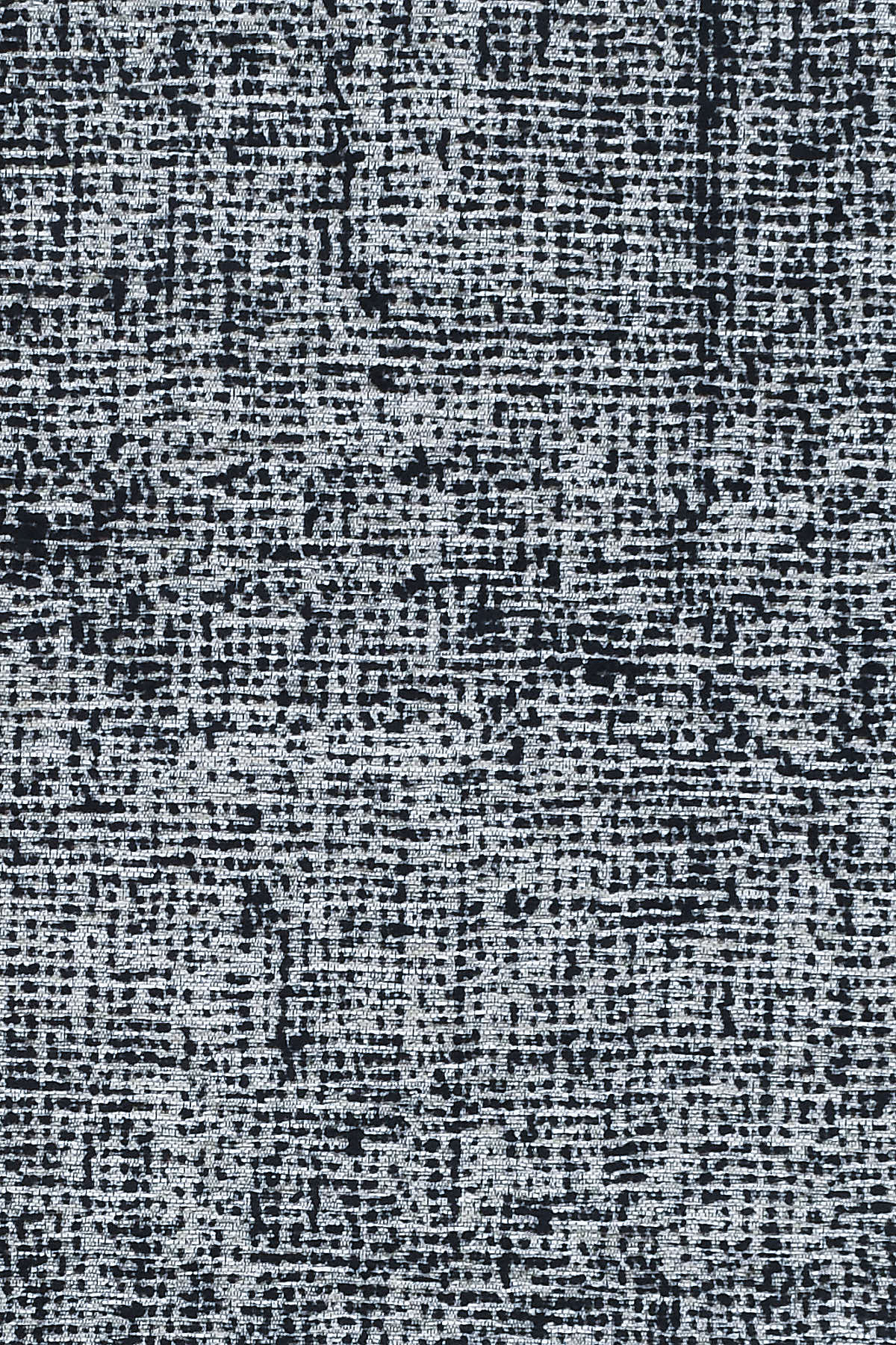 שטיח מנילה LEZA עגול כסף שחור