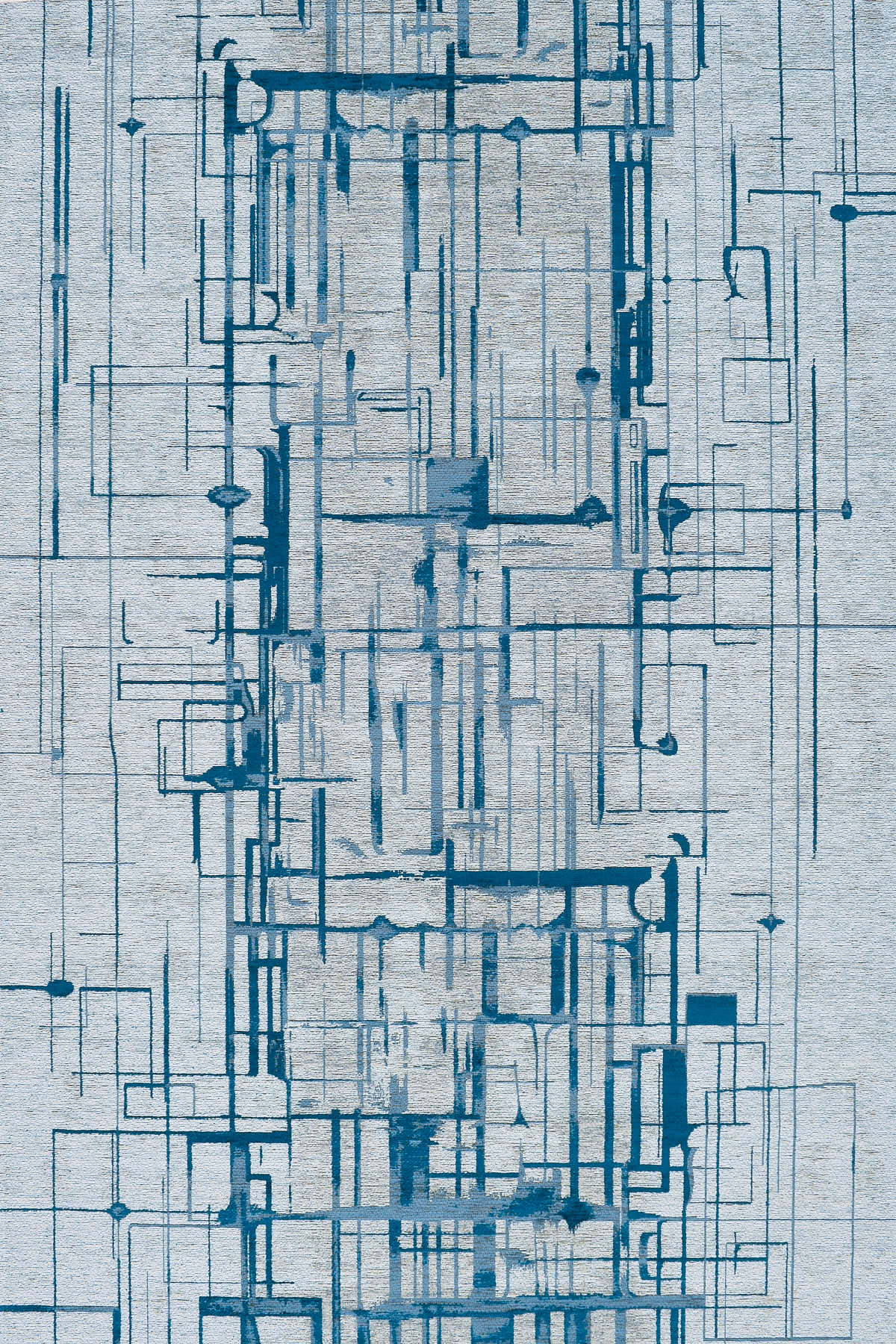 שטיח מנילה KELVIN כחול