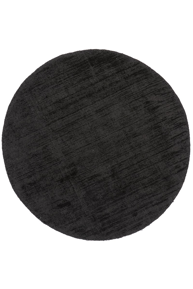 שטיח פררה שחור עגול