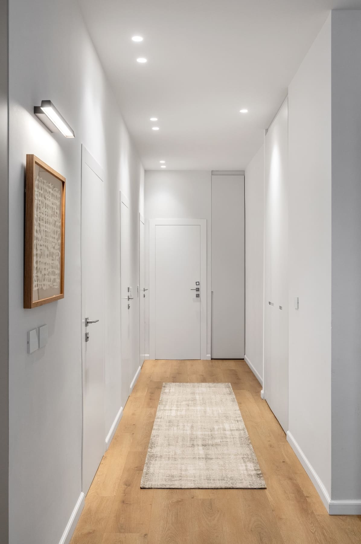 שטיח מנילה GRUNGE כסף ראנר