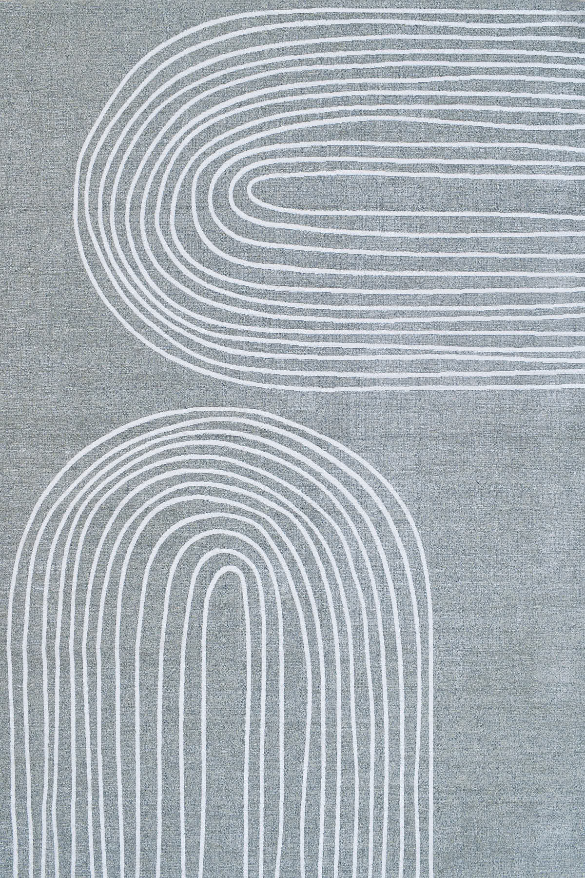 שטיח מנילה CURZO לבן אפור