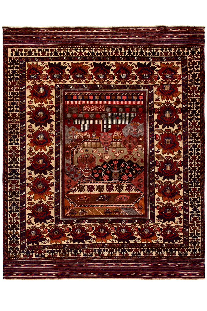 שטיח אוזבקי משולב 05