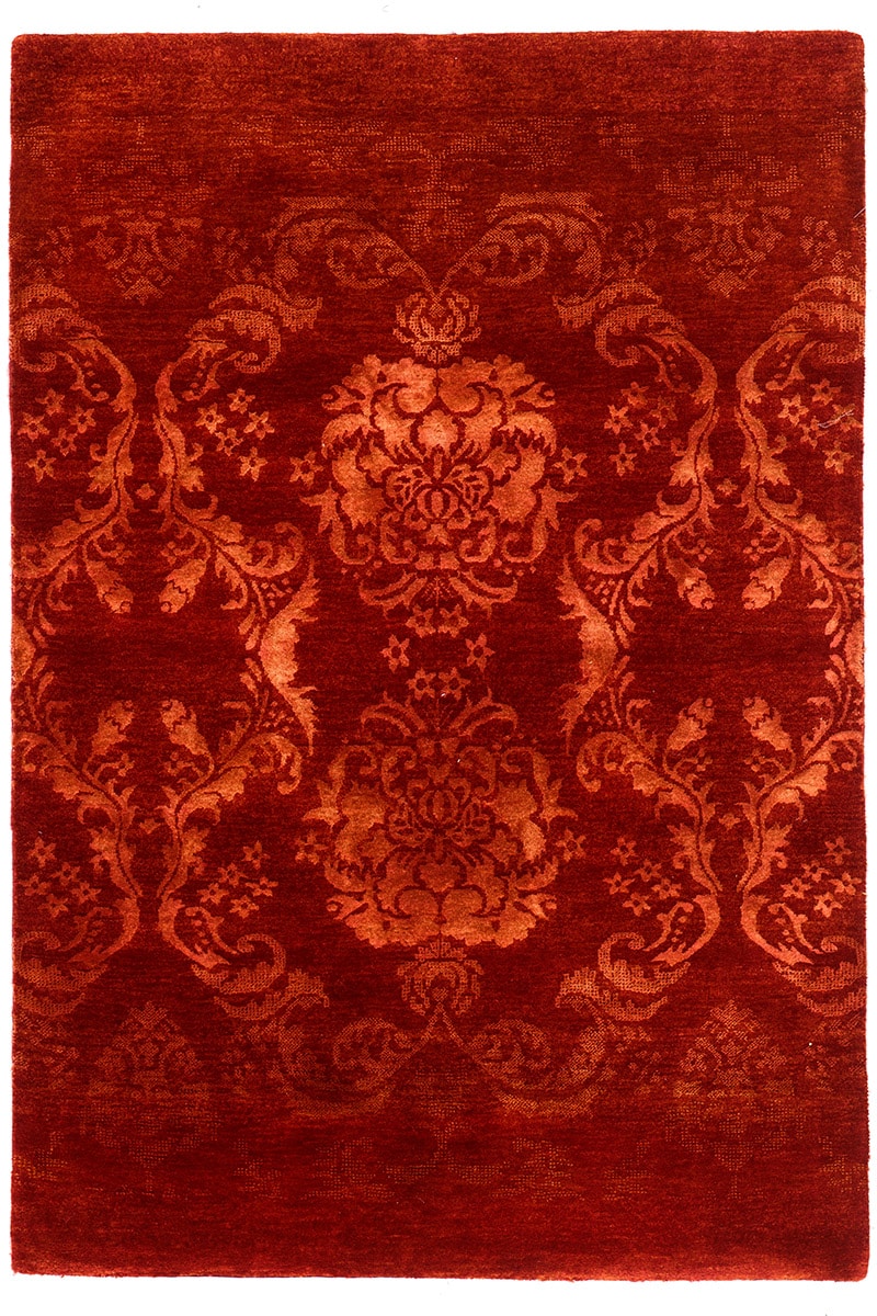 שטיח קשקולי משי 04