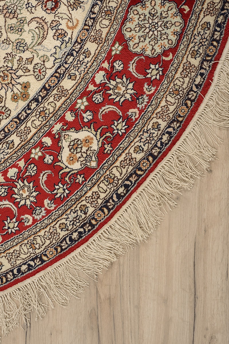 שטיח סיני משי 52 | עגול