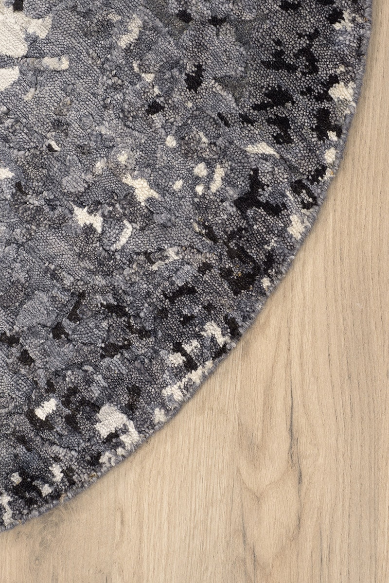 שטיח אפור נור NC-5285 עגול