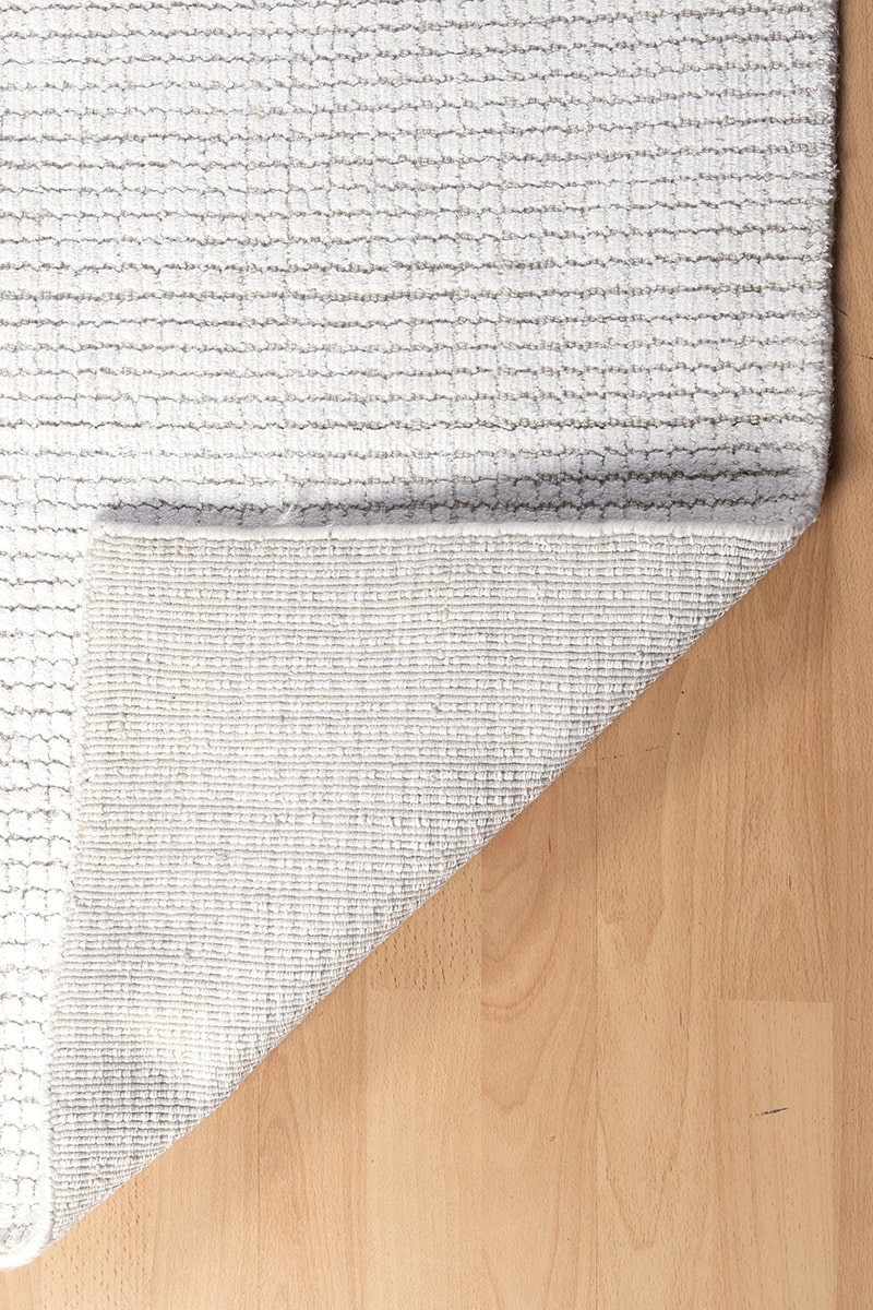 שטיח גריד 05 לבן