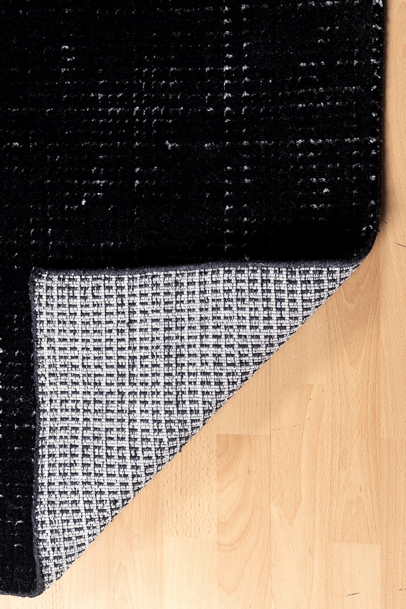 שטיח גריד 01 שחור