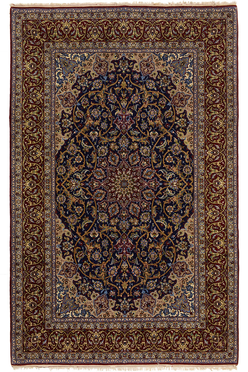 שטיח איספהן שורש משי 04