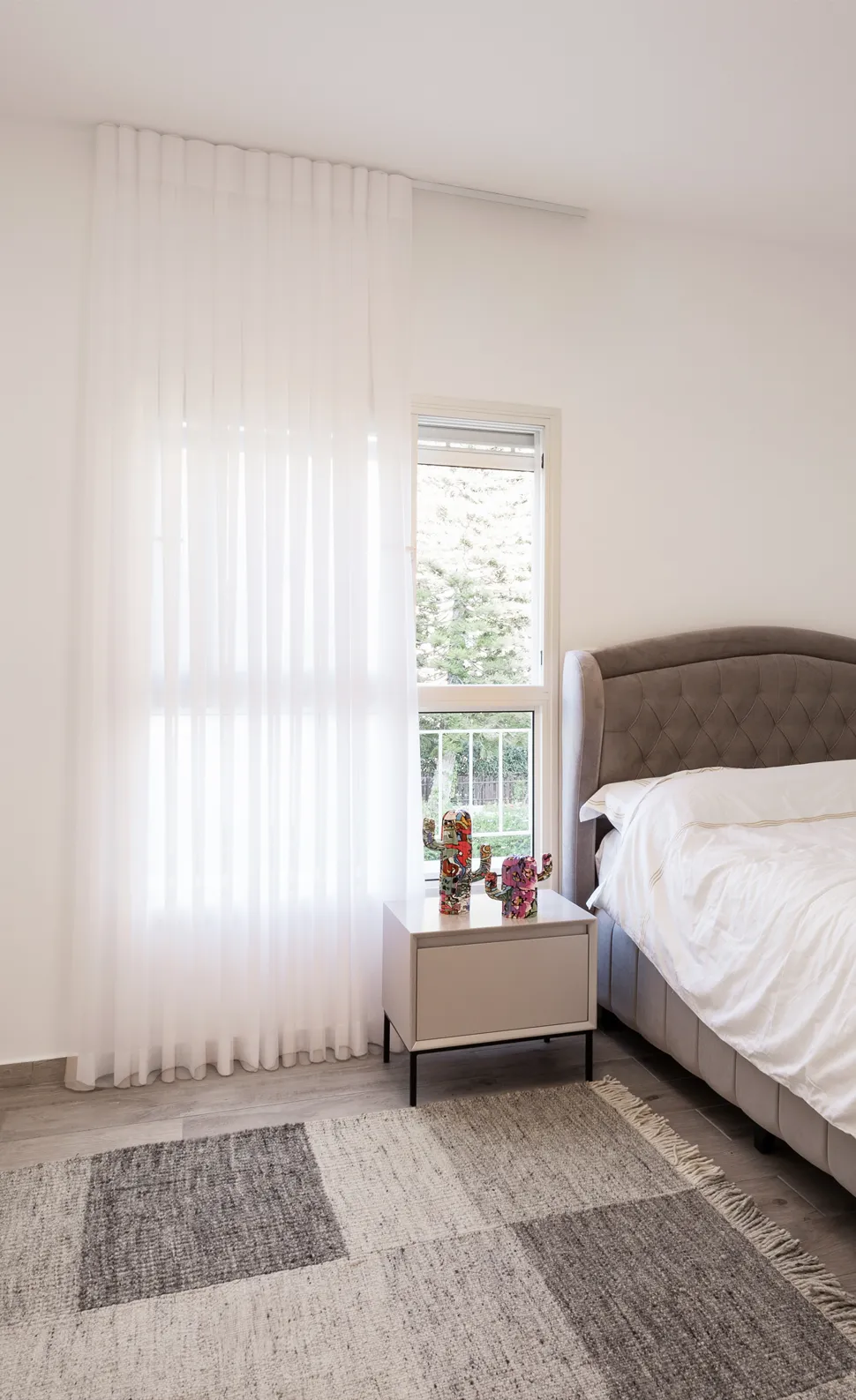 שטיח האנימארק שחור לבן / אפור