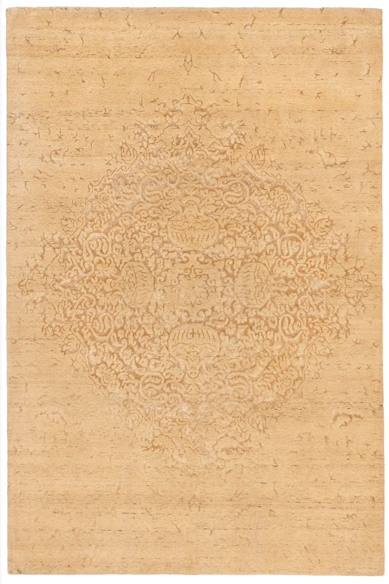 שטיח קשקולי משי 09