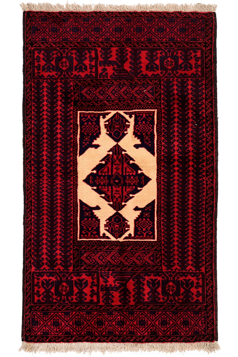 שטיח בלוץ תרנגול 06 | שטיח אדום