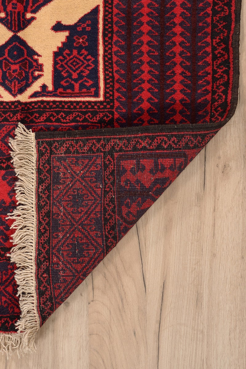 שטיח בלוץ תרנגול 06 | שטיח אדום