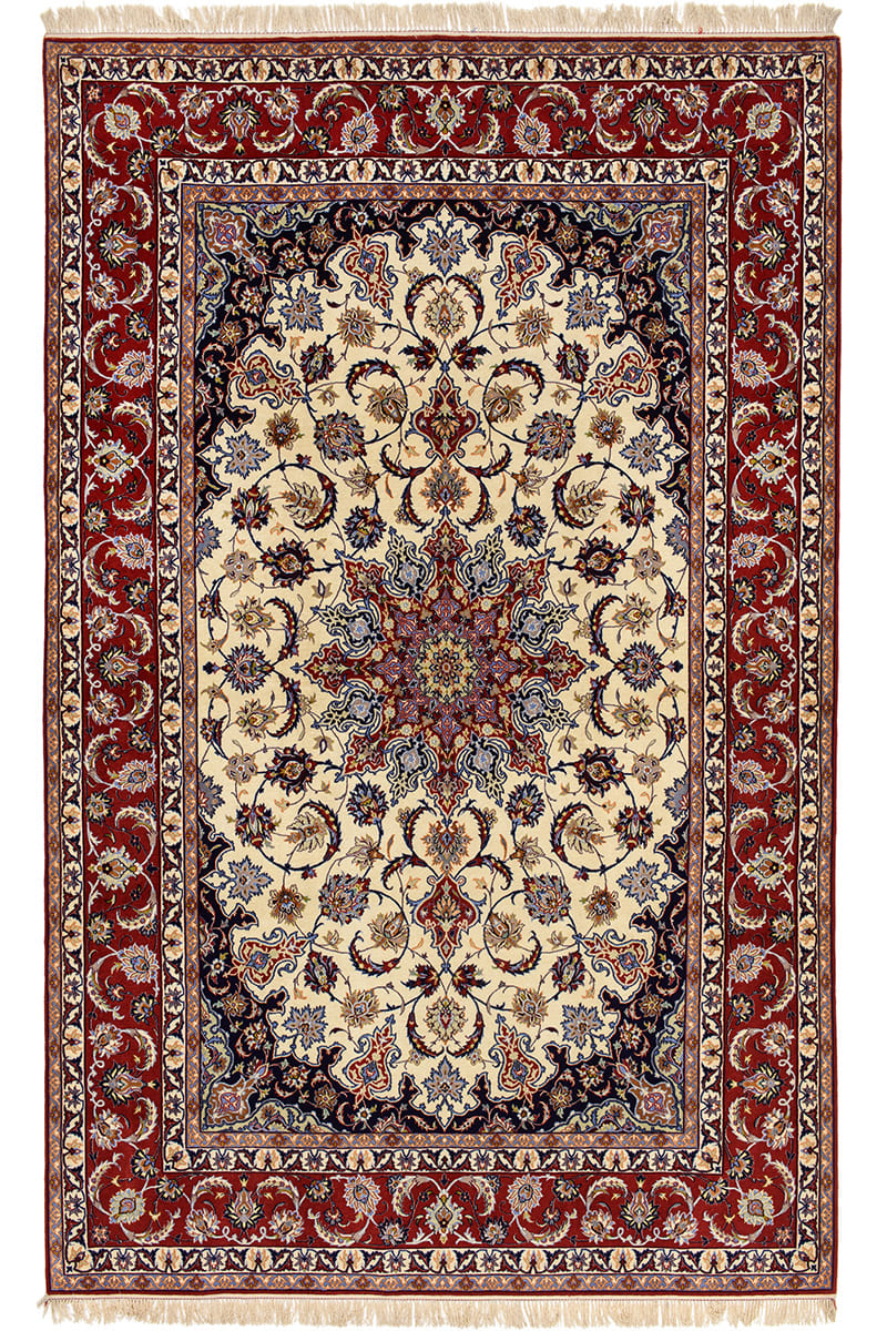 שטיח איספהן שורש משי 03