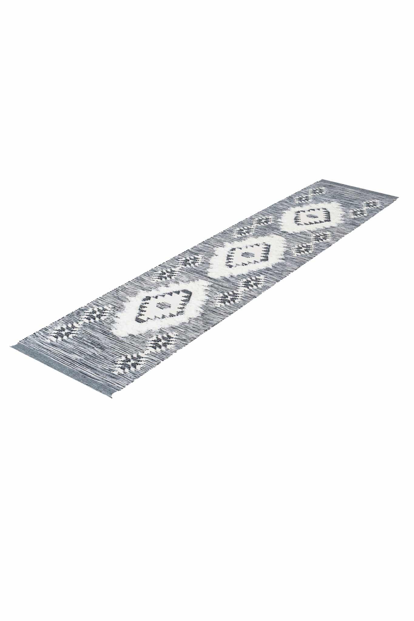 שטיח סקנדינבי ראנר 2245 שחור לבן