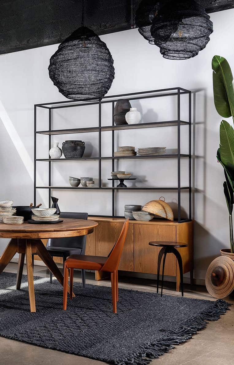 שטיח פילטון FTN-XX | שטיח נורדי שחור