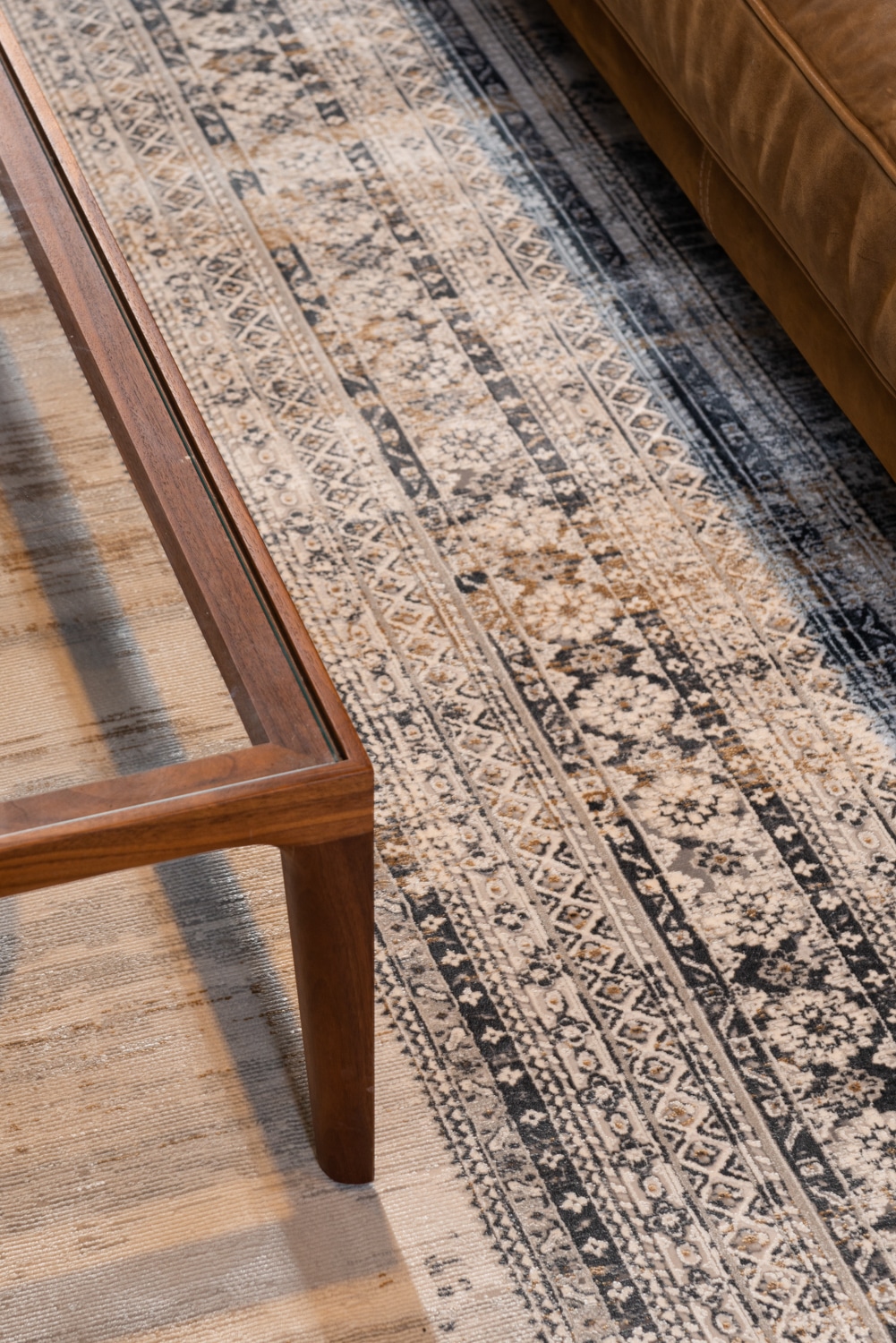 שטיח דאימונד EA07B אפור בז'