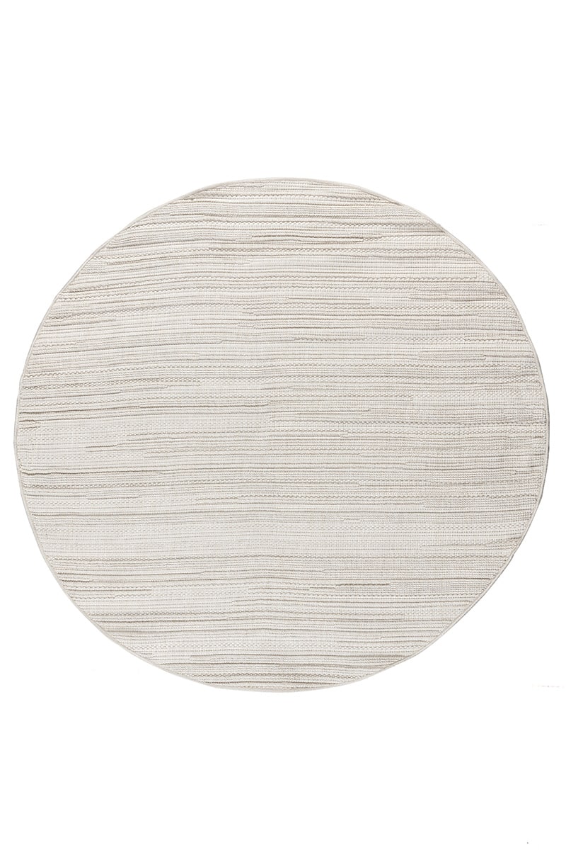 שטיח מילאנו ML02 שמנת עגול