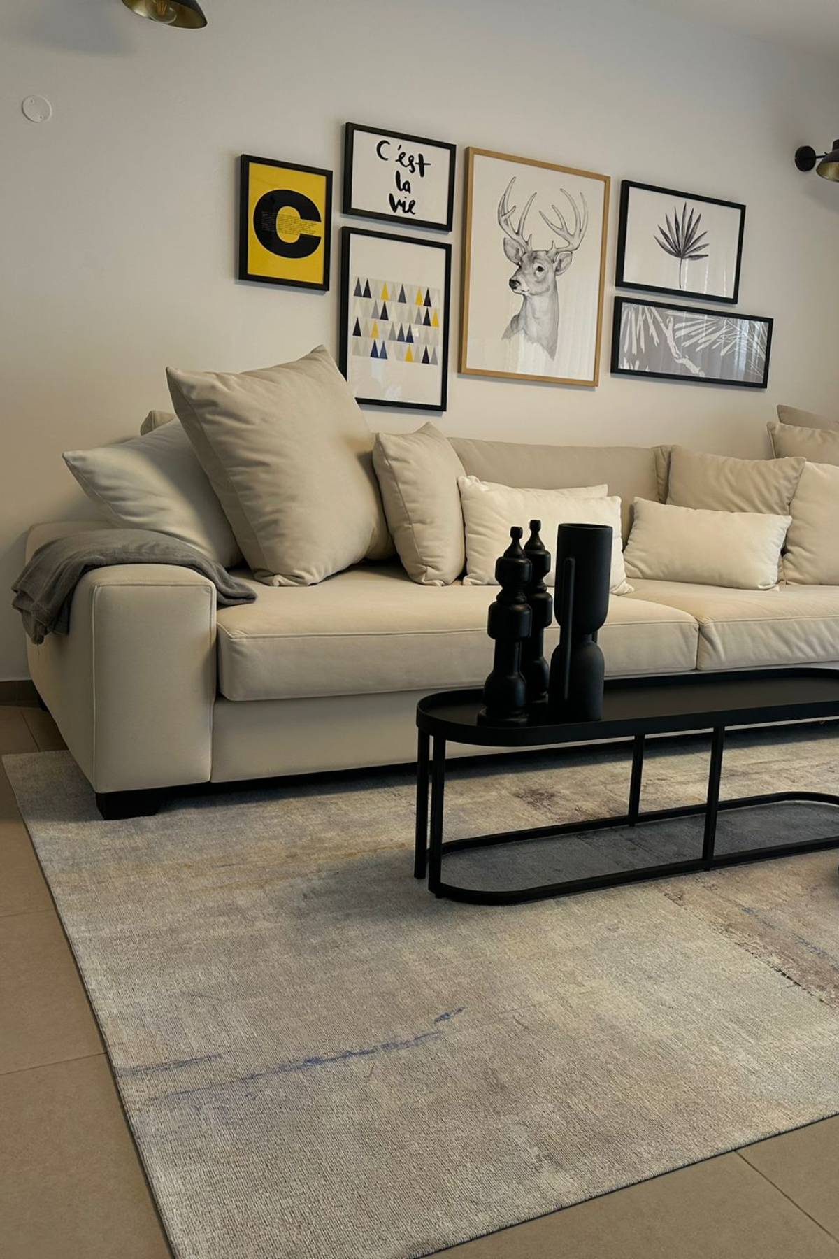 שטיח מרנטה HOMA בז'