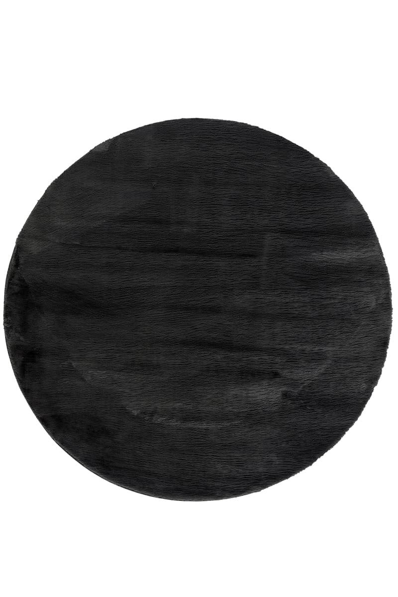 שטיח שאגי מויו MO31 אפור כהה עגול