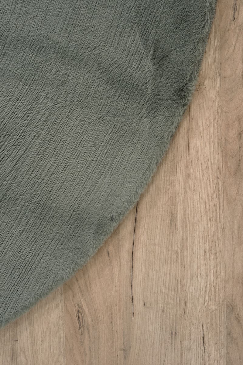 שטיח שאגי מויו MO45 ירוק עגול