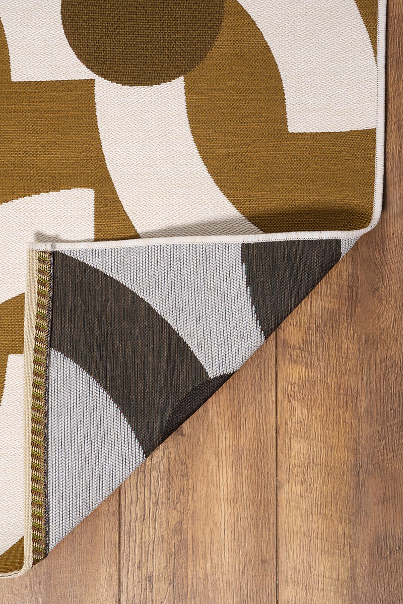 שטיח דומאני אאוטדור BUTO לבן חום