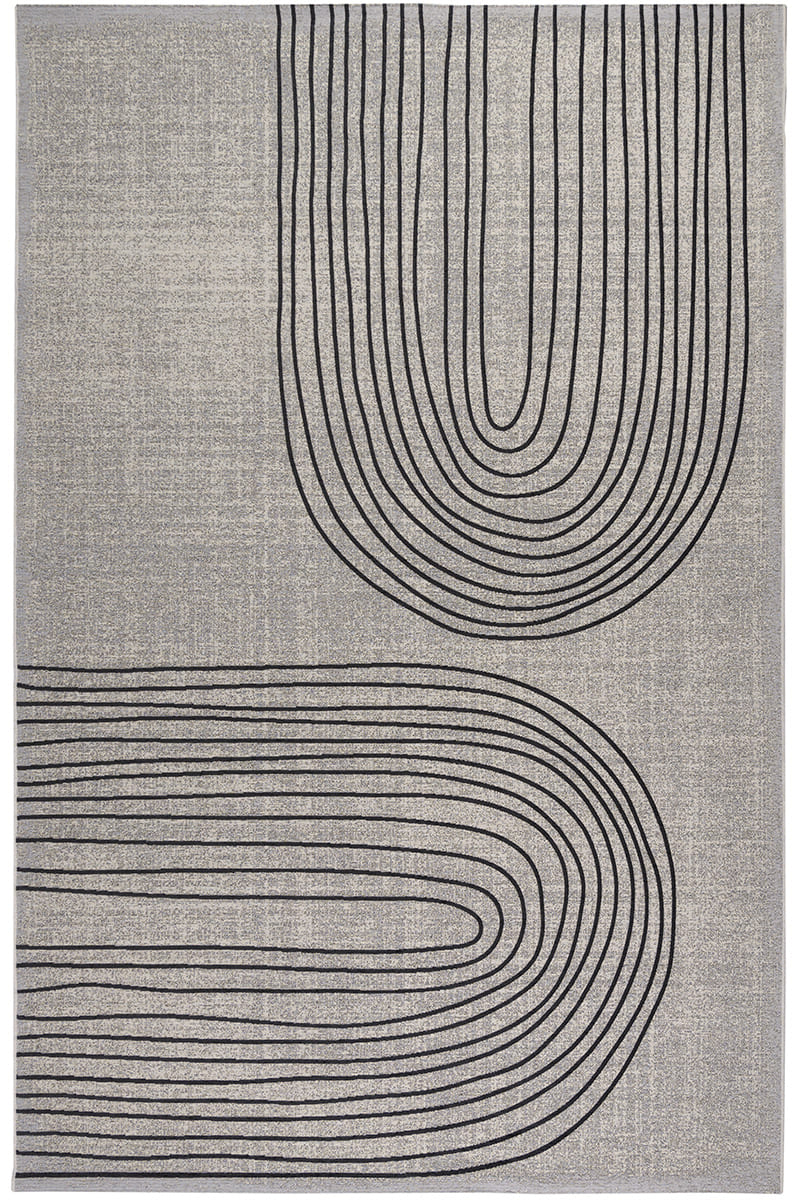 שטיח קריסטל אאוטדור TOCURA אפור