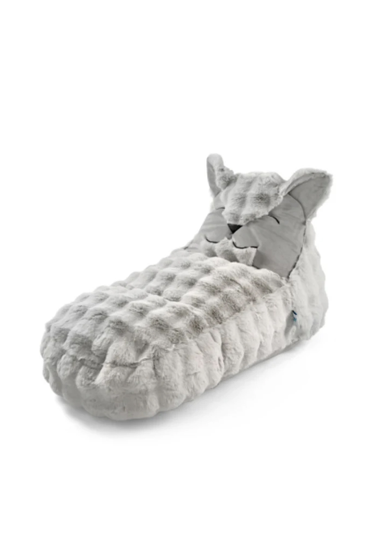 פוף שזלונג לילדים בצורה של חיות מבד קטיפה או פרווה-חתול