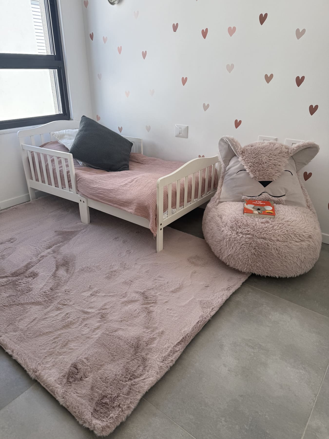 שטיח שאגי מויו MO03-07 פנינה בז'