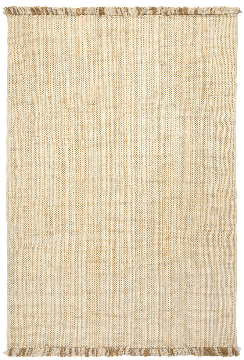 שטיח חבל פרימיום-JD-303-A BLEACH IVORY שמנת טבעי